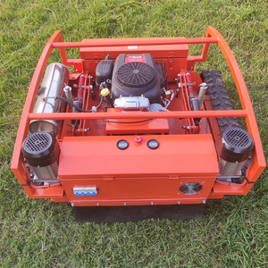 Máy cắt cỏ không quay Máy cắt cỏ điều khiển từ xa bánh xích khí cỏ dại ăn Máy cắt cỏ robot nhỏ - Product Image 1