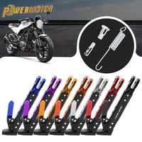 Meilleures ventes : Moto monocylindre avec repose-pieds latéraux multicolores et réglables et cadre en alliage d'aluminium.
