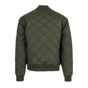 Servicio OEM, Chaqueta Bomber para Hombre de Diseño Personalizado, Fabricada en Fábrica, Corte Ajustado, Informal, Temporada de Primavera, Color Sólido, con Letras Estampadas - Product Image 2