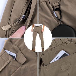 El último diseño produce pantalones de bolsillo multifuncionales antiarañazos impermeables pantalones de senderismo al aire libre personalizados - Product Image 3