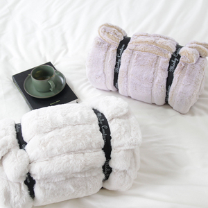 Nhiều Cổ Phiếu Giá Bán Buôn Sang Trọng Lớn Chunky Fluffy Faux Fur Ném Chăn Cho Sofa Trang Trí Nội Thất - Product Image 6