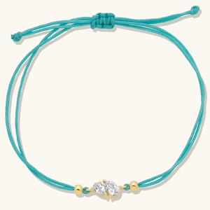 Joyería al por mayor para mujer, pulseras de cuerda con borlas personalizadas, Zirconia, forma infinita, amor, pulseras de amistad trenzadas, pilas - Product Image 6