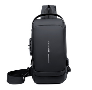 <span class=keywords><strong>Sac</strong></span> de <span class=keywords><strong>poitrine</strong></span> pour homme avec serrure à code antivol, <span class=keywords><strong>sac</strong></span> de sport décontracté pour la course en extérieur, <span class=keywords><strong>sac</strong></span> banane, <span class=keywords><strong>sac</strong></span> à bandoulière, <span class=keywords><strong>sac</strong></span> à dos de sport - Product Image 6