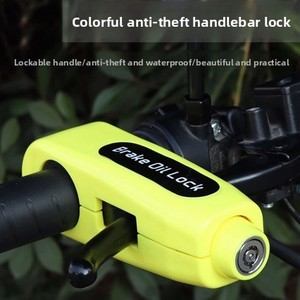 Candado Antirrobo para Bicicleta Eléctrica, Candado Portátil para Manillar de Bicicleta, Candado para Ciclismo en Carretera, para <span class=keywords><strong>Scooter</strong></span> y Motocicleta - Product Image 3