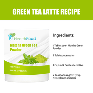 Té Verde Matcha en Polvo Directo de Fábrica con Alternativa a la Leche, Ceremonial, Fresco, Nuevo, Saludable, Adelgazante, en Bolsa - Product Image 2