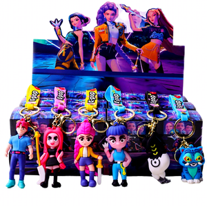 Portachiavi <span class=keywords><strong>Anime</strong></span> <span class=keywords><strong>K</strong></span> per Frozen, Figurine in Plastica, Scatola Sorpresa da Collezione, Calendario dell'Avvento, Regalo per Fan 12+ Anni - Product Image 1