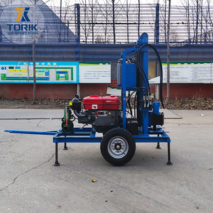 Буровая установка на дизельном топливе от производителя, для бурения на глубину до 100 метров, для бытового использования и орошения сельскохозяйственных угодий - Product Image 5