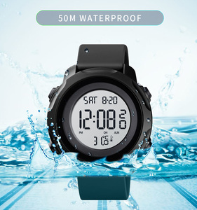 SKMEI 1682 orologio elettronico da uomo multifunzionale da alpinismo all'aperto Sport impermeabile orologi di misurazione della temperatura in tempo reale - Product Image 4