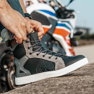 Scoyco Daily Wears <span class=keywords><strong>pas</strong></span> <span class=keywords><strong>cher</strong></span> belle Motocross vitesse équitation <span class=keywords><strong>moto</strong></span> Dirt Bike hommes décontracté bottes en cuir hommes chaussures <span class=keywords><strong>de</strong></span> sport - Product Image 1