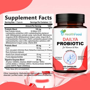 Cápsulas Probióticas Diarias Personalizadas OEM ODM, Mezcla Probiótica, Apoya la Salud Inmunológica Mediante el Bienestar General, Suplemento Dietético - Product Image 6
