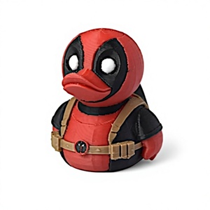 Modèle créatif d'impression 3D : Explosions, X-Men, Modèle animal Canard mort, Jouets portables pour enfants - Product Image 1