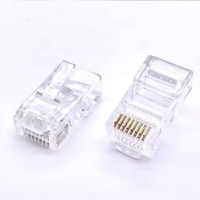 Hersteller Werkzeugfreier Crimpverbinder UTP RJ45 8P8C Netzwerk-Kristallstecker für Cat5e/Cat6/Cat6A Netzwerkkabel-Abschluss