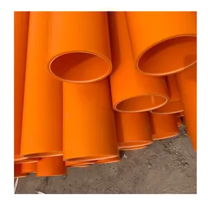 YiFang Plastic Orange Plastic Pipe Underground MPP Cable Conduit