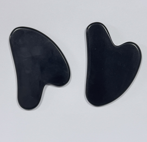 Black Natural Xiuyan Jade Gua Sha for Face and Body Treatment - Product Image 6
