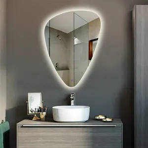 制造商便宜的酒店亮度壁挂式发光二极管镜子浴室镜面灯超薄边缘镜面灯