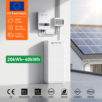 Batteries au lithium haute tension/200V/220V/230V/200V-240V 10kWh 15kWh 20kWh Énergie solaire 20 kWh Batterie solaire tout-en-un empilable