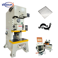 Machine de poinçonnage pneumatique à servomoteur à cadre en C haute vitesse 45 pour ligne de production de pinces de serrage pour tuyaux en treillis métallique