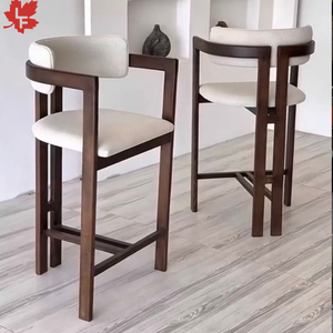 Silla <span class=keywords><strong>de</strong></span> Comedor <span class=keywords><strong>de</strong></span> Madera Maciza <span class=keywords><strong>de</strong></span> Lujo con Brazos Altos y Asiento Acolchado <span class=keywords><strong>de</strong></span> Terciopelo, <span class=keywords><strong>Diseño</strong></span> Tradicional para Muebles <span class=keywords><strong>de</strong></span> Hogar - Product Image 5