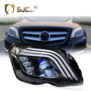 SJC alta calidad coche completo LED faros para Mercedes Benz <span class=keywords><strong>GLK</strong></span> <span class=keywords><strong>200</strong></span> 260 300 faros 2013-2015 luces delanteras de circulación diurna - Product Image 1