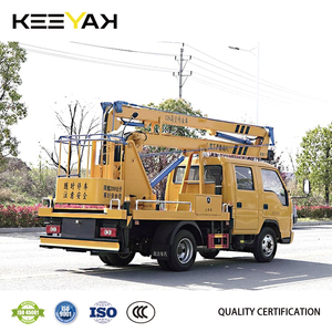 סיטונאי foton מונית כפולה משאיות אוויר פלטפורמת עבודה אווירית 13 מ 'מתקפל זרוע עבודה אווירית משאית - Product Image 6