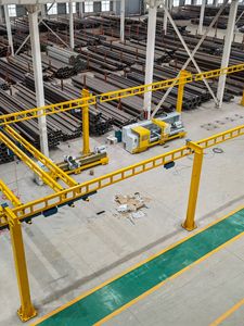 Phong Cách Châu Âu Mini Chùm Đơn Cần Cẩu Cho Kbk Mô Hình 500Kg Mềm Cầu Đường Sắt Ánh Sáng Với PLC Lõi Động Cơ Thành Phần - Product Image 6