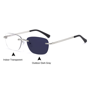 Nouvelles <span class=keywords><strong>lunettes</strong></span> photochromiques anti-lumière bleue pour femmes et hommes, sans monture, HD UV400, <span class=keywords><strong>lunettes</strong></span> <span class=keywords><strong>de</strong></span> <span class=keywords><strong>soleil</strong></span> - Product Image 4
