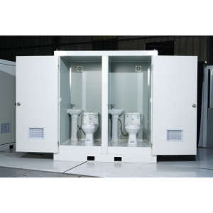 WC Portatile da Esterno per Viaggi, Facile Installazione, Cabina Privata per Casa, Campeggio, Applicazione per Fosse Settiche e Bagni di Parchi - Product Image 1