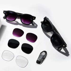 Lunettes intelligentes AI3 BT AI avec caméra HD 4K, batterie 270 mAh, lumière bleue 800W, anti-tremblement, double microphone et suppression du bruit - Product Image 1