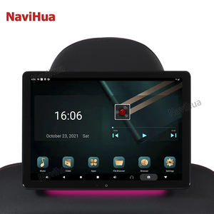 Navihua Écran tactile Android <span class=keywords><strong>Lecteur</strong></span> <span class=keywords><strong>Dvd</strong></span> de voiture Radio stéréo de voiture Divertissement sur le siège arrière Moniteur d'appui-tête Android Nouvelle mise à niveau - Product Image 1