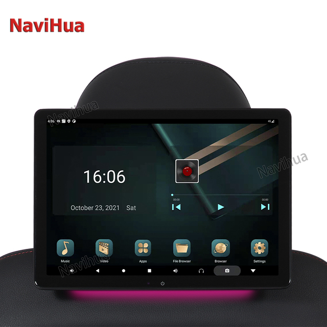 Navihua Touch Screen Android Car Dvd Player Car Stereo Radio Rear-seat Entertainment Android Headrest Monitor New Upgrade