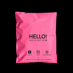 Sacs d'expédition personnalisés en gros, sacs d'emballage en plastique recyclables de marque pour vêtements et autres articles, emballage d'expédition - Product Image 2