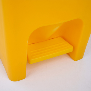 Contenitore per Rifiuti Medici in Plastica Gialla, <span class=keywords><strong>Bidone</strong></span> della Spazzatura - Product Image 3