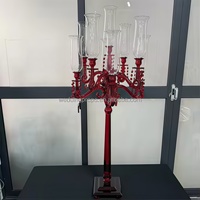 Nouveau design Centres de table pour bougies de mariage Bougeoir conique avec bougeoir personnalisé Hurricane