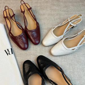 Sandalias <span class=keywords><strong>de</strong></span> tacón alto para mujer, moda, cómodas, transpirables, suaves, <span class=keywords><strong>de</strong></span> alta calidad, superventas, cuero genuino, compras en línea - Product Image 6