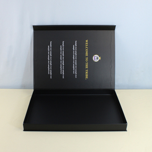 Premium Luxury Large Matte Rigid Paper Cardboard Magnetic Folding Closure Gift Box Custom Logo Stamping Embossing Recyclable - Product Image 3