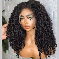 13x4 13x6 HD SDD Calidad superior Moda Rizado Ondulado Pelucas de cabello humano para mujeres negras 4x4 5X5 Gluess Peluca