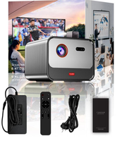 Ventes chaudes /OEM Téléviseur laser portable 3D 4K 1080p Projecteur Android 11.0 2200ANSI Lumens Cinéma maison avec haut-parleurs intégrés
