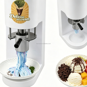 Máquina de alta productividad de acero inoxidable para hacer <span class=keywords><strong>pasta</strong></span> de helado blanco, fideos, frutas y leche, ideal para formas de espagueti de gelato italiano. - Product Image 5