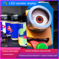 Écran publicitaire à affichage LED intérieur/extérieur personnalisable Écran LED souple en forme d'écran pour bouteille de vin et de bière pour intérieur et extérieur