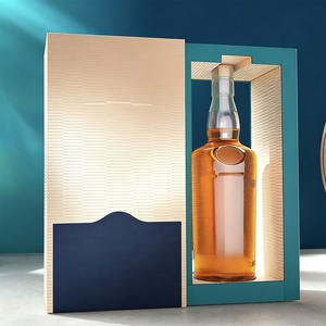 زجاجة فودكا دائرية مخصصة صغيرة الحجم مع طباعة الشعار، مثالية لمجموعات العينات التجارية أو العروض الترويجية - Product Image 3