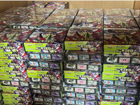 M3 Édition Scellée Peluche Pokémon PTCG Édition Japonaise Coffret Cadeau Cartes à Collectionner pour les 14 ans et plus