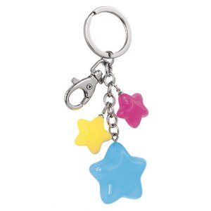 Llavero de Anime con Estrella Azul Claro, Impresión UV, Foto Digital, Material Acrílico, Sin Caja Incluida - Product Image 1