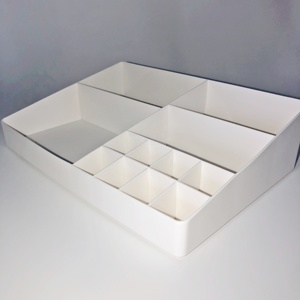 Nhựa Máy tính để bàn mỹ phẩm duy nhất lớp lưu trữ hộp chăm sóc da Son môi tổ chức hộp giá kệ văn phòng phẩm Tủ bảng <span class=keywords><strong>Top</strong></span> ngăn kéo - Product Image 2