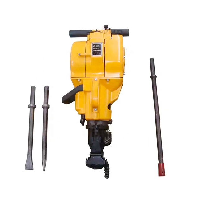 Mining Machines Hand Held Gasoline Rock Drill Portable Rock Drilling Machine for Sale