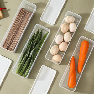 Extra-Long Transparent Rectangle Plastic <b>Pasta</b> <b>Storage</b> <b>Container</b> for Food <b>Storage</b> & Preservation - Product Image 6