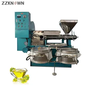 Good Selling Soybean Oil Malaysia Mini Screw Castor Oil Extractor Cooking Making Machine Sunflower Industrial Press