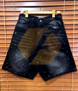 Nuevos shorts vaqueros de mezclilla desgastados para mujer 2023, transpirables, de lavado oscuro, al por mayor, la mejor calidad, precio bajo, 100% algodón, tiro alto. - Product Image 1