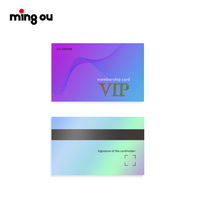 Carte d'identité professionnelle en PVC vierge personnalisable par sublimation pour le personnel, idéale pour le bureau quotidien, imprimable