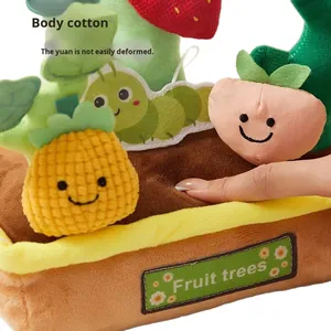 Jouets en peluche éducatifs Montessori MILI pour enfants : Ferme et jardin <span class=keywords><strong>potager</strong></span> pour bébés - Product Image 5