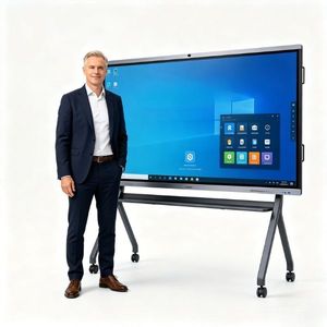 Pizarra Interactiva Inteligente con Pantalla de 75 Pulgadas 4K UHD, 20 Puntos de Contacto, Android 14 y <span class=keywords><strong>OPS</strong></span> para Negocios y Educación en el Aula (OEM/ODM) - Product Image 3
